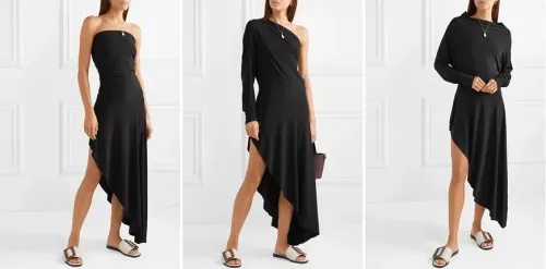 norma kamali convertible maxi dress
